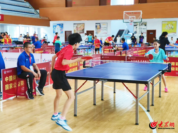 “中国体育彩票杯”“强国有我·奔跑少年”2024年泰安市青少年（学生）体育联赛乒乓球比赛圆满结束(图1)