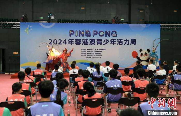 蓉港澳青少年以球会友结“乒乓友谊”(图2)