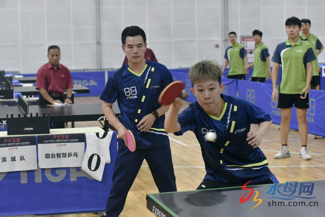 2024年斯帝卡杯乒威廉希尔WilliamHill乓球赛烟台赛区激战正酣(图2)