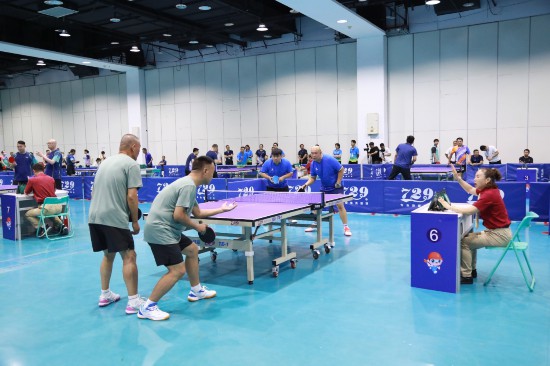 WilliamHill2024天津市职工运动会乒乓球比赛落幕(图1)