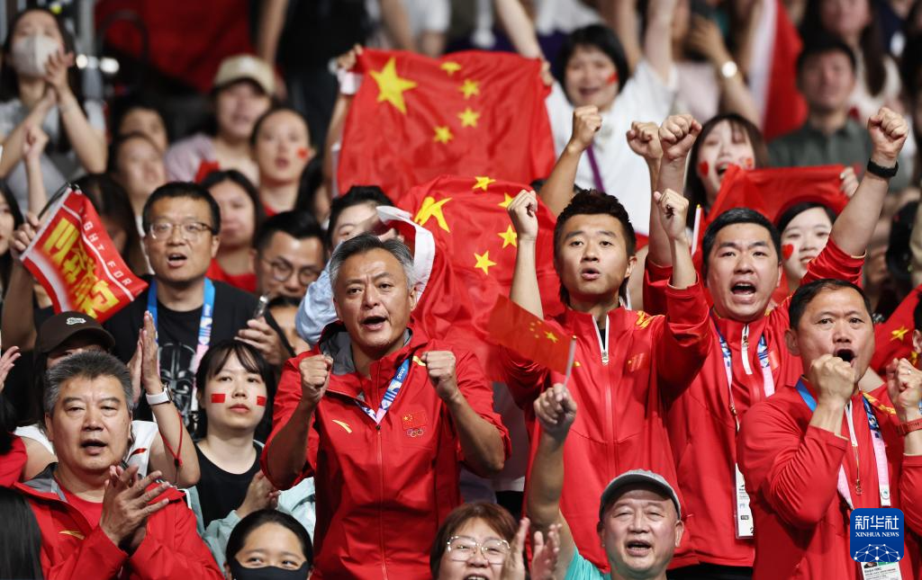 威廉希尔WilliamHill巴黎奥运会丨乒乓球——男团金牌赛：中国队获得冠军(图6)