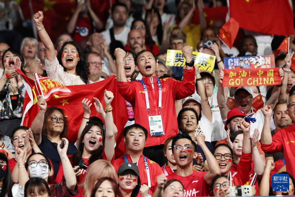 威廉希尔WilliamHill巴黎奥运会丨乒乓球——男团金牌赛：中国队获得冠军(图13)