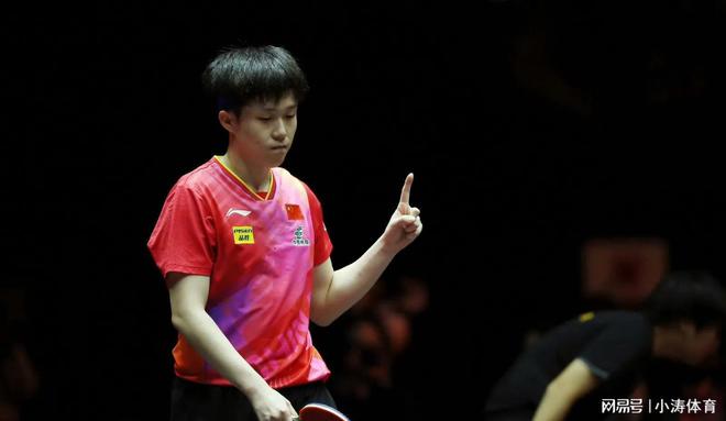 4-0横扫王楚钦展现世界第一实力张本智和一切成枉然变消音器(图1)
