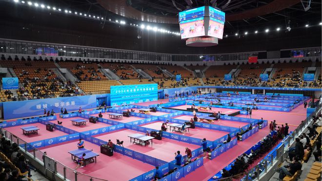 威廉希尔2024年全国乒乓球锦标赛开幕(图3)