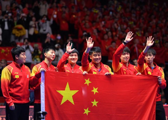 中国队双线队直通巴黎——釜山世乒赛团体赛综述(图1)