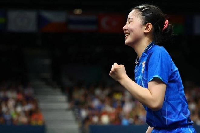 日本媒体吹捧起来！50年首次击败中国夺冠高度认可张本美和(图6)