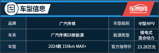移动“起居室”试驾2024款广汽传祺E8(图1)