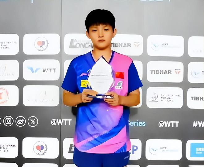 中国又出一位乒乓球天才少女WTT和国内赛事全部夺冠胜率100%(图8)