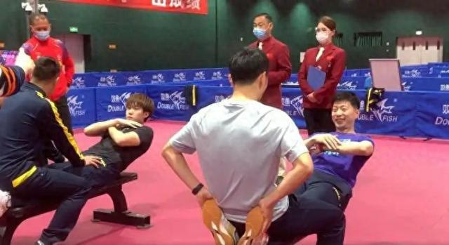 威廉希尔全运会乒乓球项目进行体测马龙、王楚钦领衔北京队全员过关(图1)