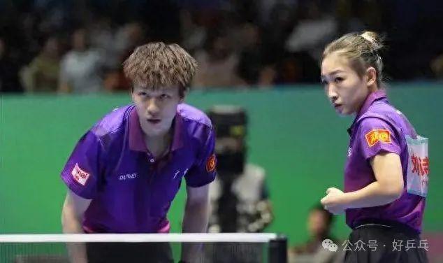 威廉希尔WilliamHill诗远组合3-0横扫晋级！林高远幽默回应“打到80岁”刘诗雯“冲击波”引爆笑点(图1)