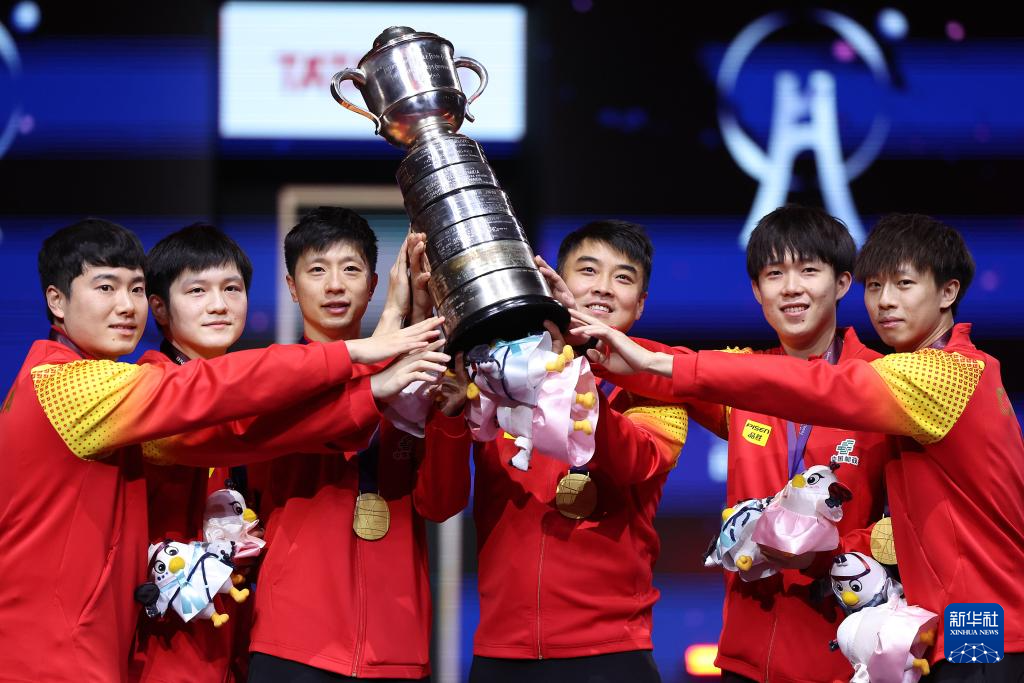 中国男队战胜法国队实现世乒赛11连冠(图2)