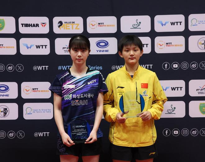 WilliamHill新版孙颖莎出炉！女乒又一13岁天才崛起夺冠：神似莎莎又萌又能打(图1)