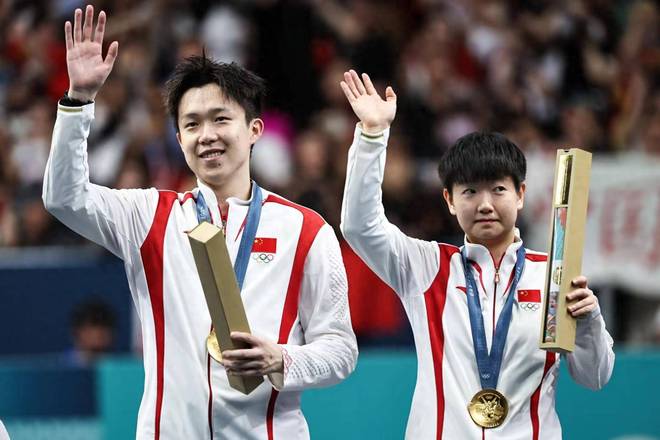国乒奥运男双五连冠！女双无缘首金双打回归洛杉矶期待延续辉煌(图2)