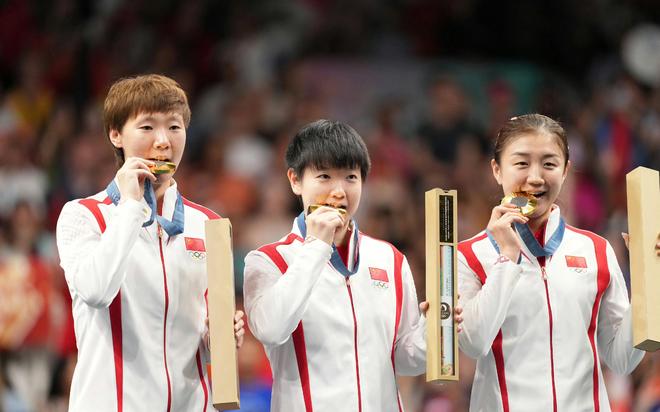 国乒奥运男双五连冠！女双无缘首金双打回归洛杉矶期待延续辉煌(图3)