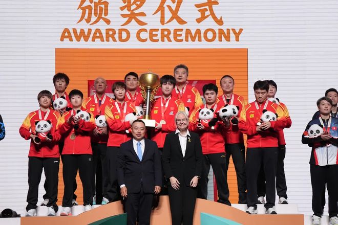 英利奥助力国乒卫冕2024年国际乒联混合团体世界杯(图1)
