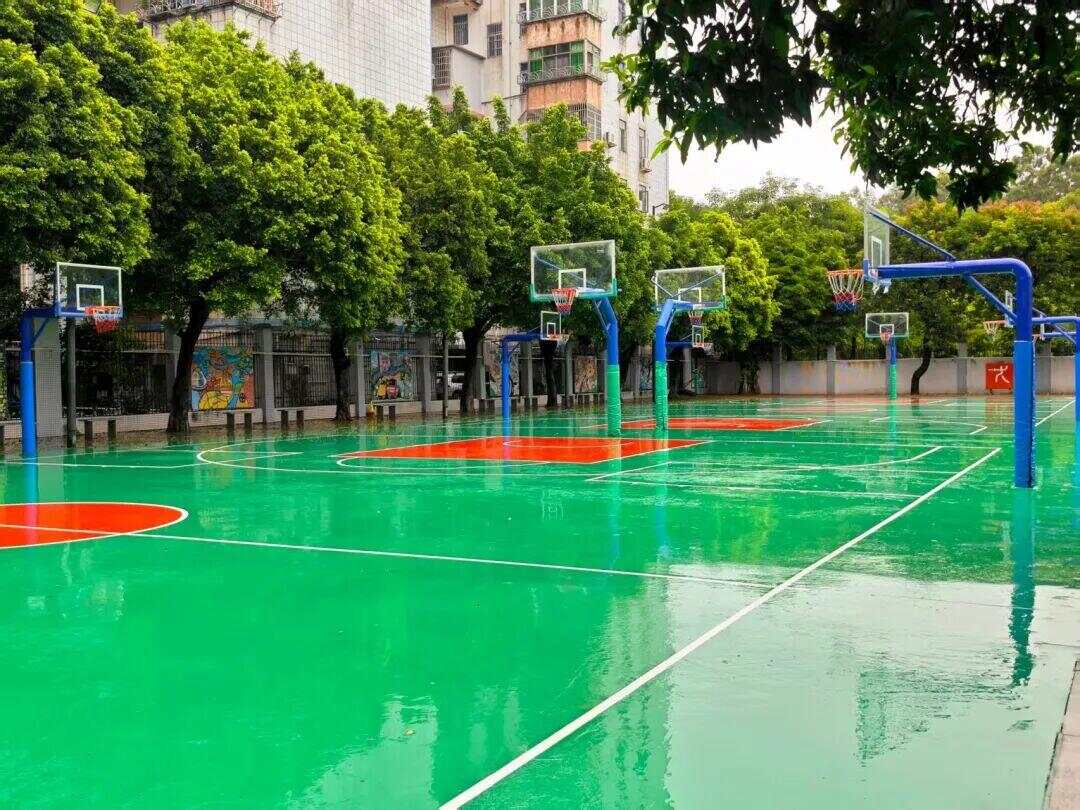 广州花都135所校园体育设施开放威廉希尔“10分钟健身圈”来了(图10)