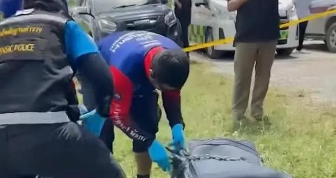 泰国再爆“华人”命案女性尸体被装箱沉湖30斤哑铃成破案关键(图15)