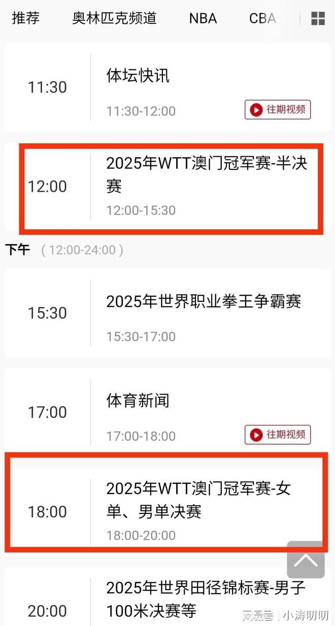 14日中央5台直播乒乓球时间表：CCTV5播王楚钦战张禹珍孙颖莎内(图8)