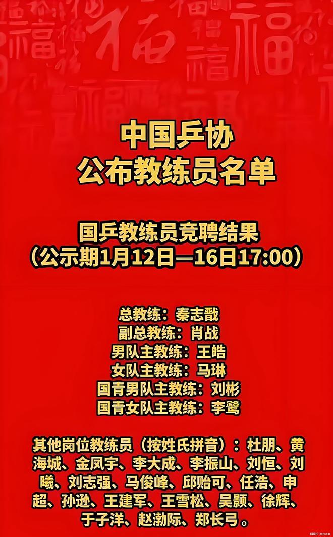 肖战升任国乒队副总教练！前女友是陈静儿子是演员再婚也幸福威廉希尔WilliamHill(图2)