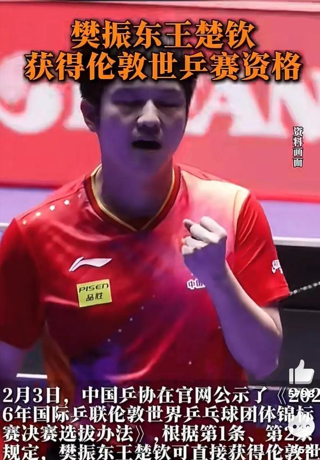 樊振东确认回归！中国乒协官宣王皓做出回应王励勤真有后手啊(图7)