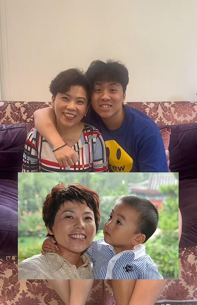 邓亚萍儿子：身高1米85继承母亲天赋为国争光母子共用一张脸(图4)