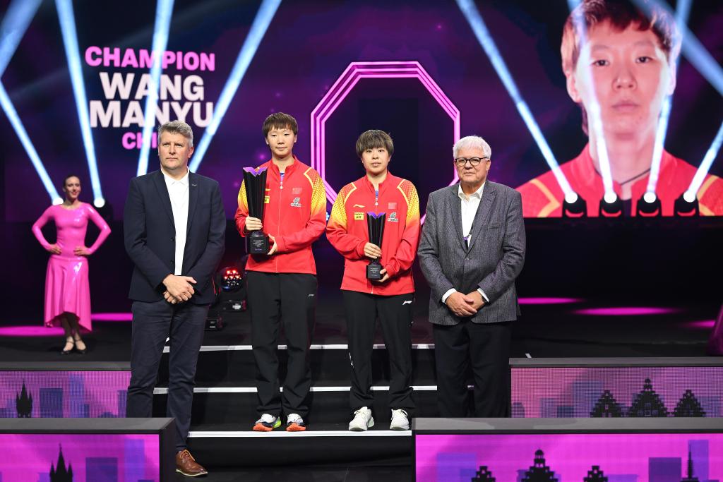 威廉希尔WTT法兰克福冠军赛：王曼昱、林诗栋夺冠(图3)